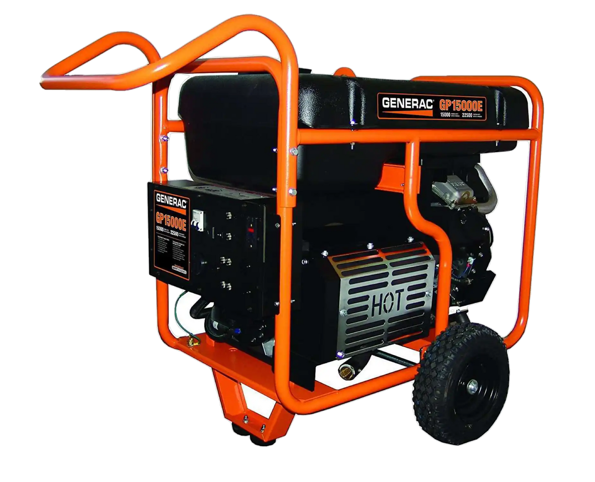 Generac GP15000E 15000W/22500W Generator Electric Start RFB