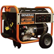 Generac GP7500E 7500W/9375W Gas Generator Electric Start Manufacturer RFB