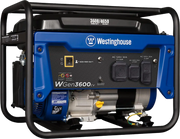 Westinghouse WGen3600c Generator 3600W/4650W 30 Amp Recoil Start Gas with CO Sensor New