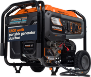 Generac GP7500EDF 7500W/9400W Generator Dual Fuel Gas Propane Electric Start CO Sense 8011 RFB