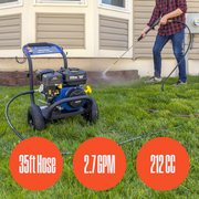 Westinghouse WPX3600 Pressure Washer 3600 PSI 2.7 GPM Gas New