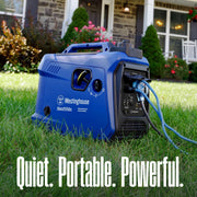Westinghouse iGen2550c Inverter Generator 1800W/2550W 30 Amp Recoil Start Gas with CO Sensor New
