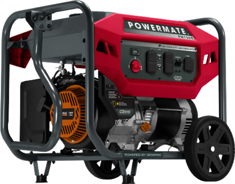 Generac/Powermate PM7500 Generator 6000W/7500W Gas New