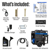 Westinghouse WGen20000TFc 20000W/28000W Generator Tri-Fuel 50A Gasoline Liquid Propane Natural Gas CO Sensor Remote Start New