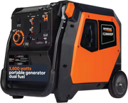 Generac iQ3600 DF 8151 2800W/3600W Generator Dual Fuel Gas Propane Inverter COSense Electric Start RFB